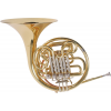 Karl Glaser WH140D French Horn Doppel Waldhorn F/Bb, Koffer, Mun