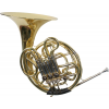 Hochwertiges French Horn, Doppelhorn, Waldhorn, F/Bb, Neusilber