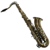 Karl Glaser Tenor Saxophon, Antik Bronce, mit Koffer